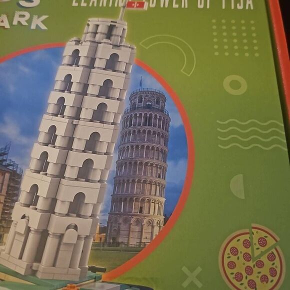 Leaning Tower of Pisa to build 346 pieces - Picture 3 of 4
